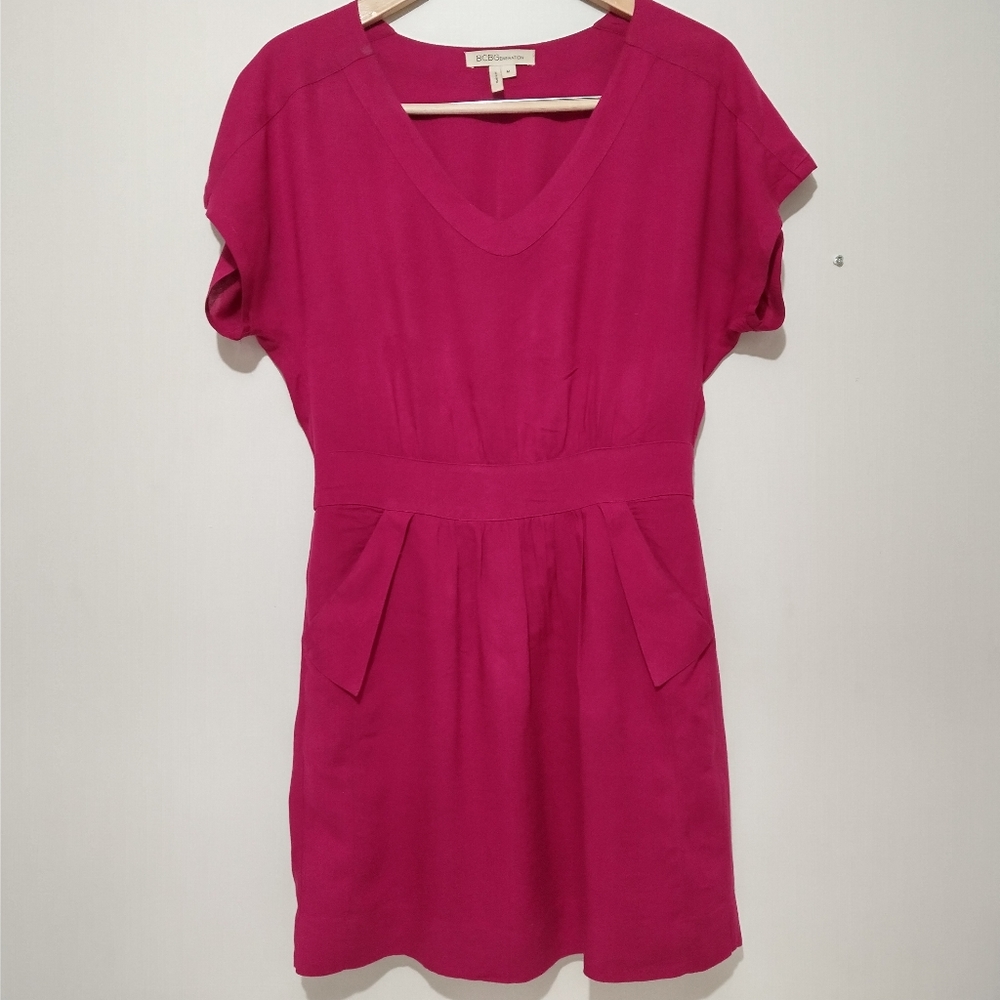 BCBGeneration V- neck Red Dress